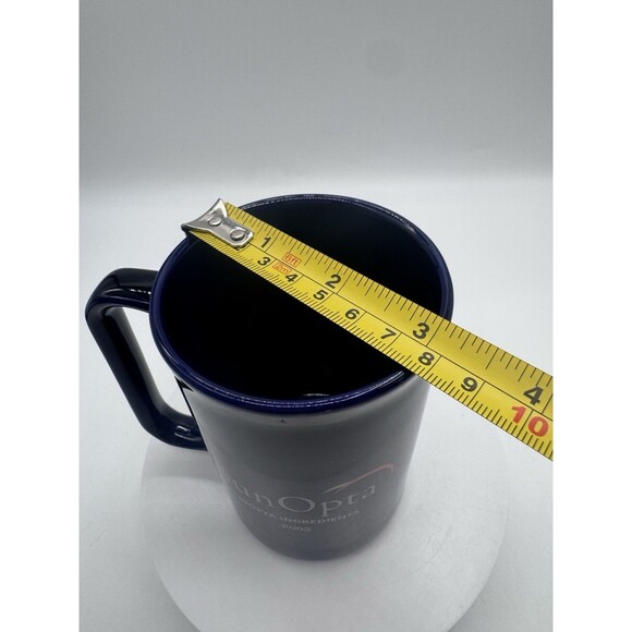 Sunoptics Surgical Coffee Mug Cup Ceramic Cobalt Blue White Advertising Decal - Picture 8 of 9